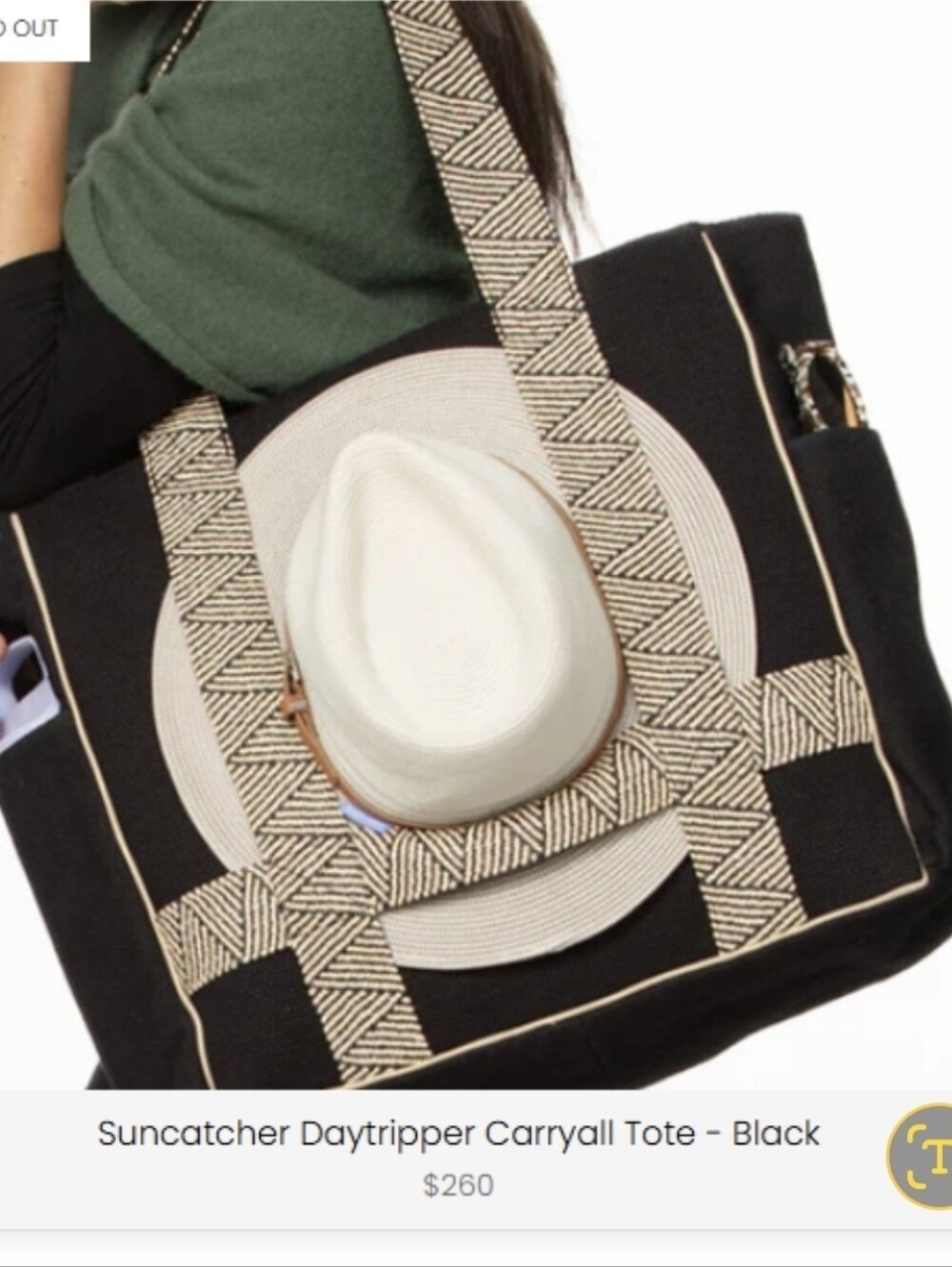 Gorgeous SIDNEY BYRON weekender shoulder beach travel tote! High quality, Lg